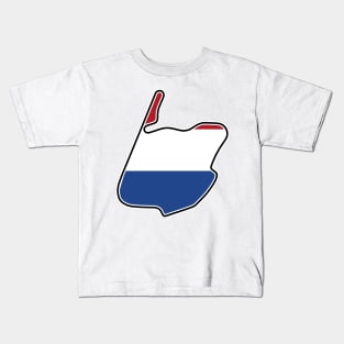 Circuit van Zandvoort [flag] Kids T-Shirt